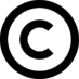 The copyright symbol, or copyright sign